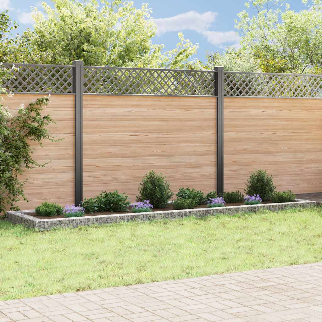 Gabionen-Hochbeet Verzinkter Stahl 100x100x20 cm