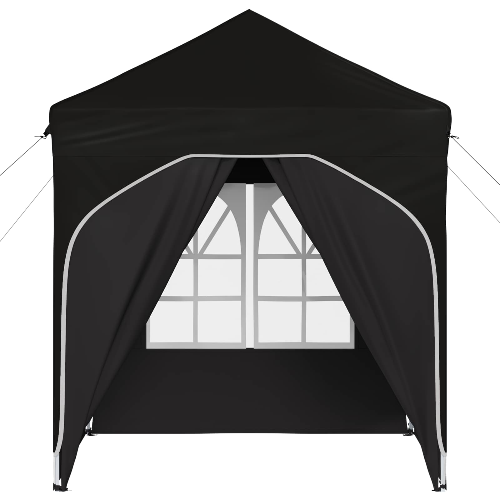 Pop-up Partyzelt 194 x 194 x 245 cm Creme
