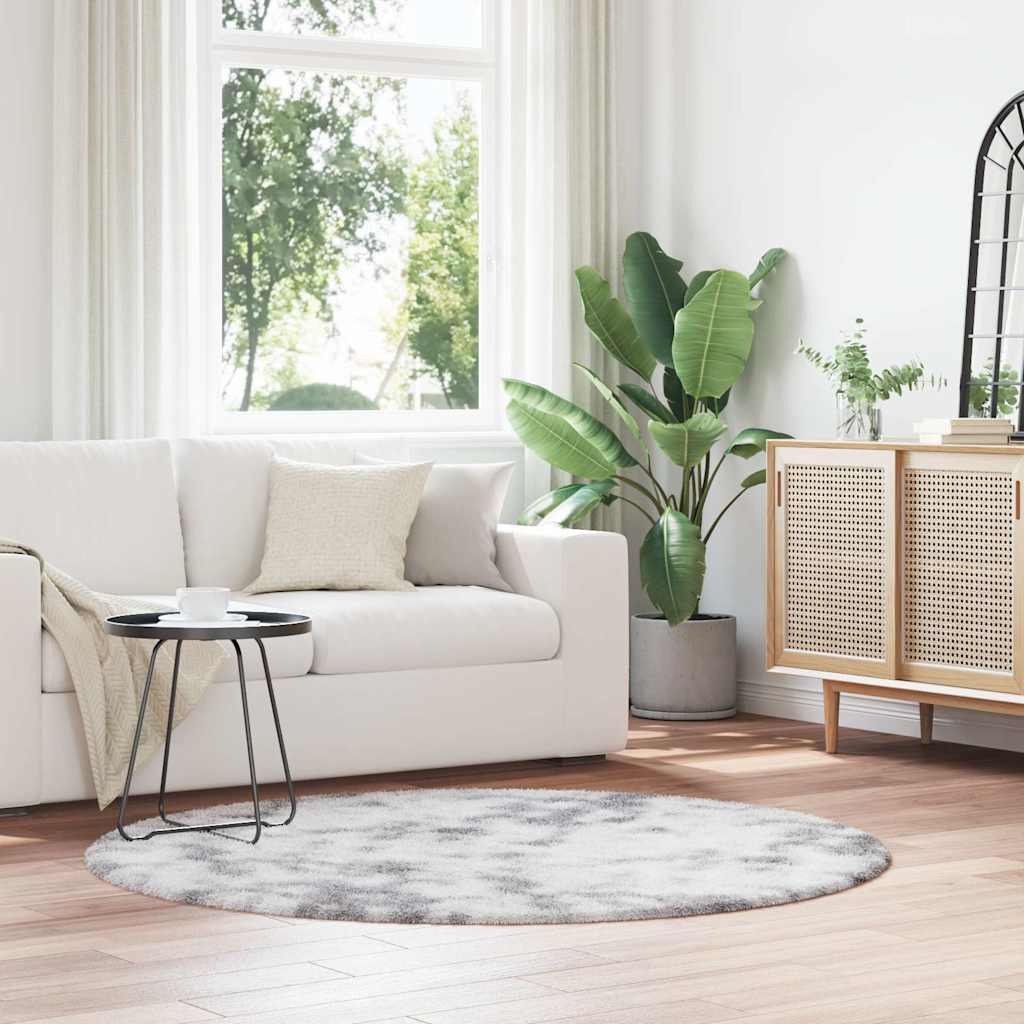 Teppich Shaggy Hochflor NAVARRA Beige 60x100 cm Polyester