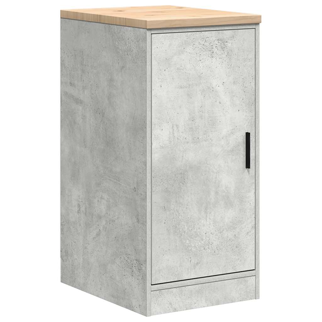 Garagenschränke 2 Stk. Schwarz Holzwerkstoff