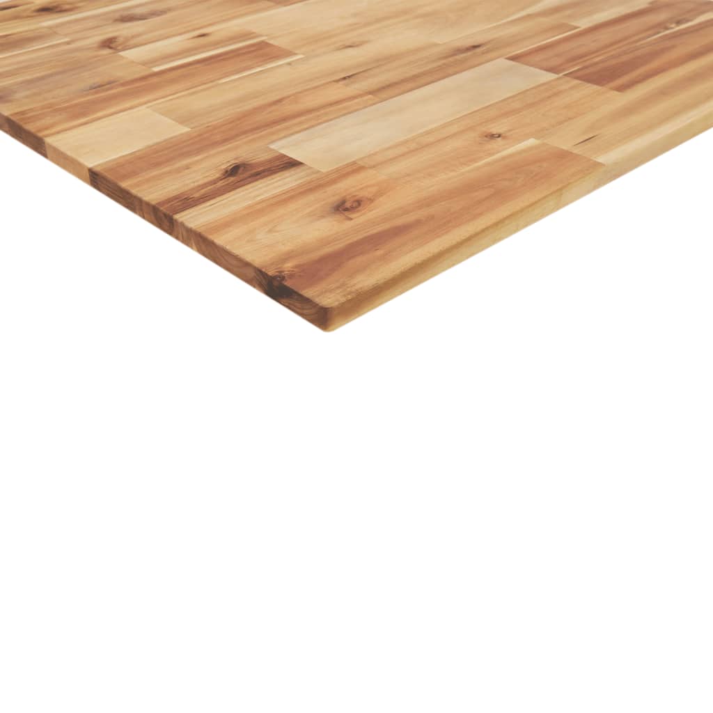 Tischplatte 40x20x2 cm Rechteckig Massivholz Akazie