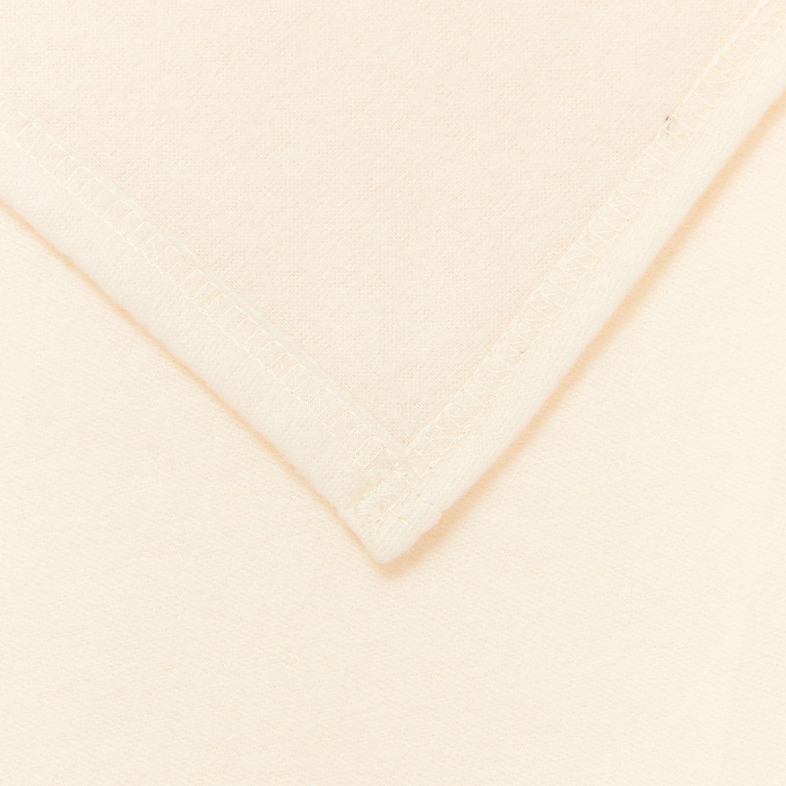 Überwurfdecke Beige 170 x 130 cm Fleece