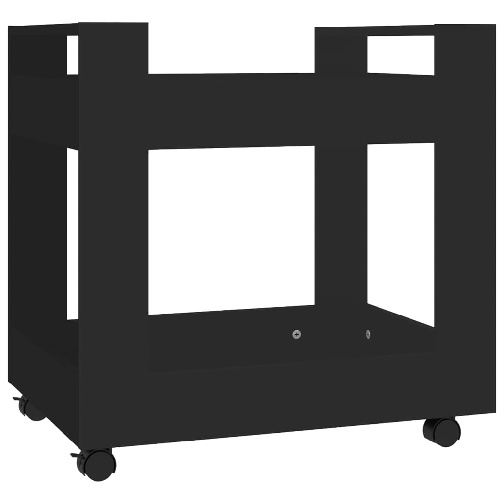 Bürowagen Weiß 60x45x60 cm Holzwerkstoff