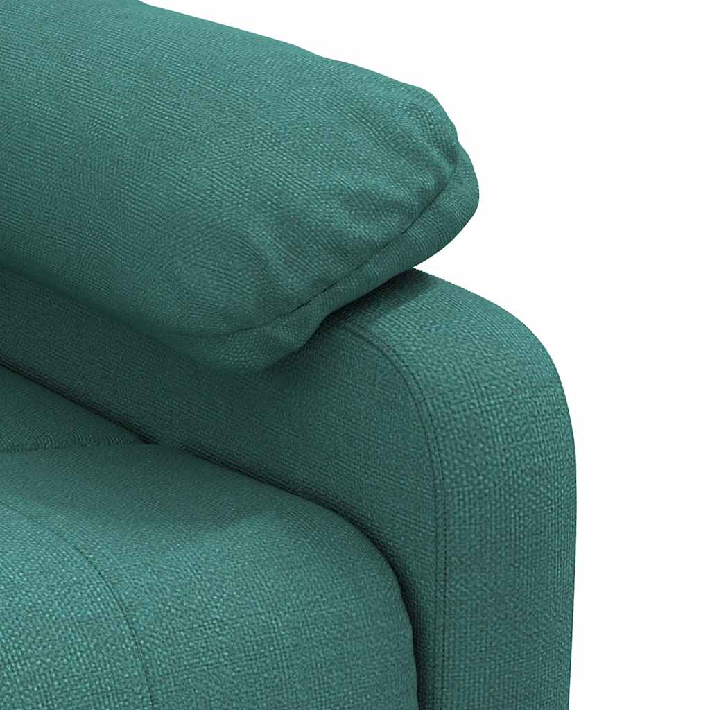 Massagesessel Hellgrau Stoff