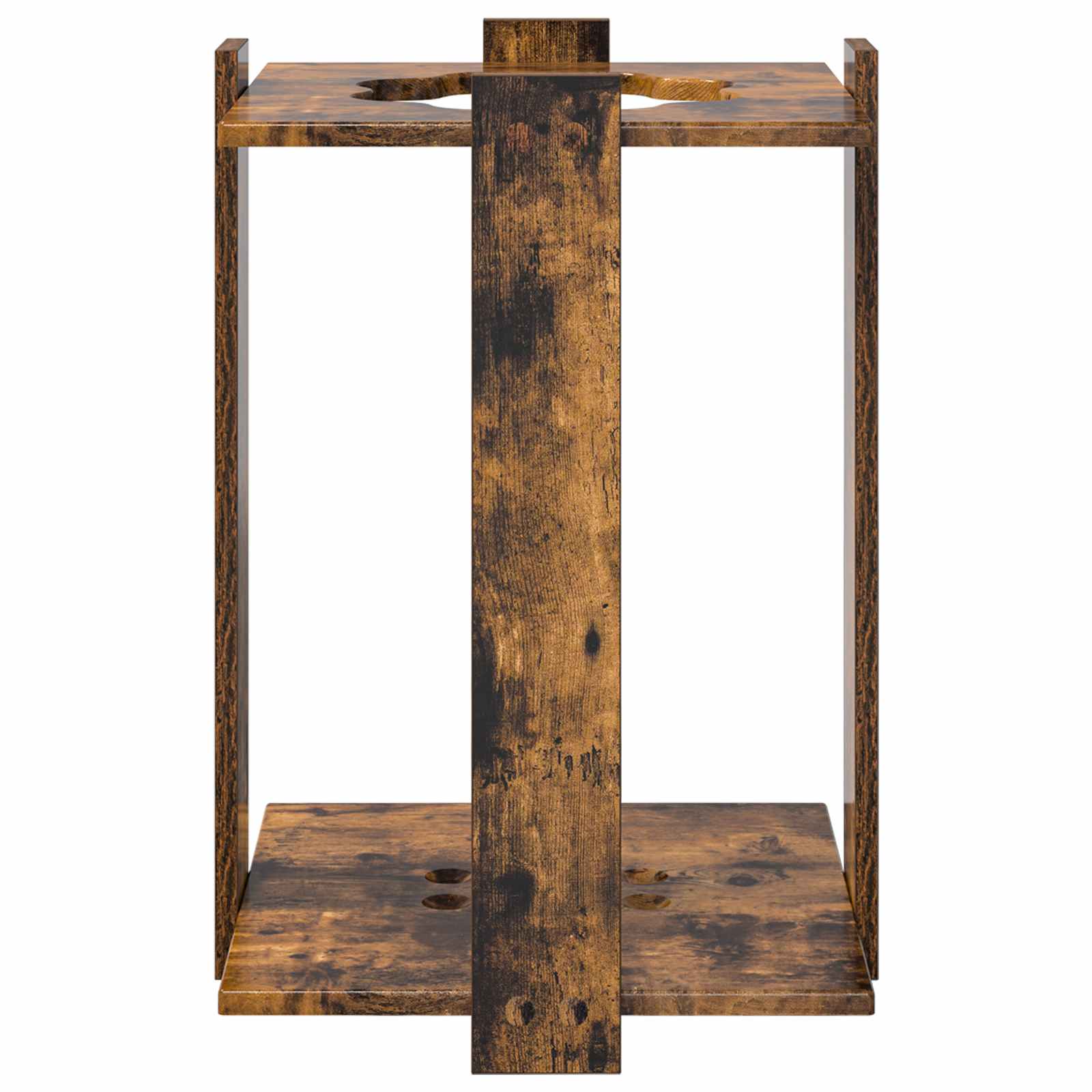 Billardqueue-Ständer Holzwerkstoff 42 x 43 x 60 cm Weiß