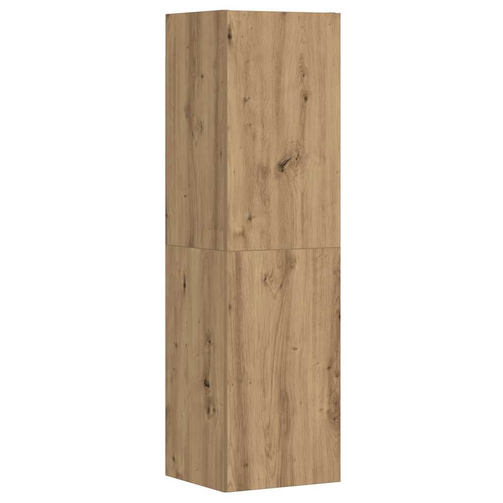 5-tlg. TV-Schrank-Set Weiß Holzwerkstoff