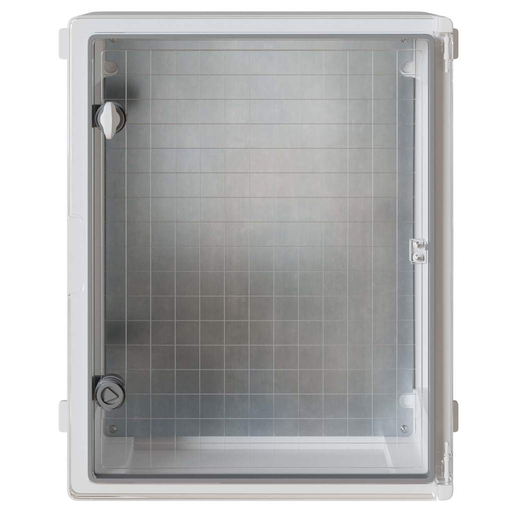 Steuerungsschrank Grau 25 x 13 x 24 cm ABS Kunststoff