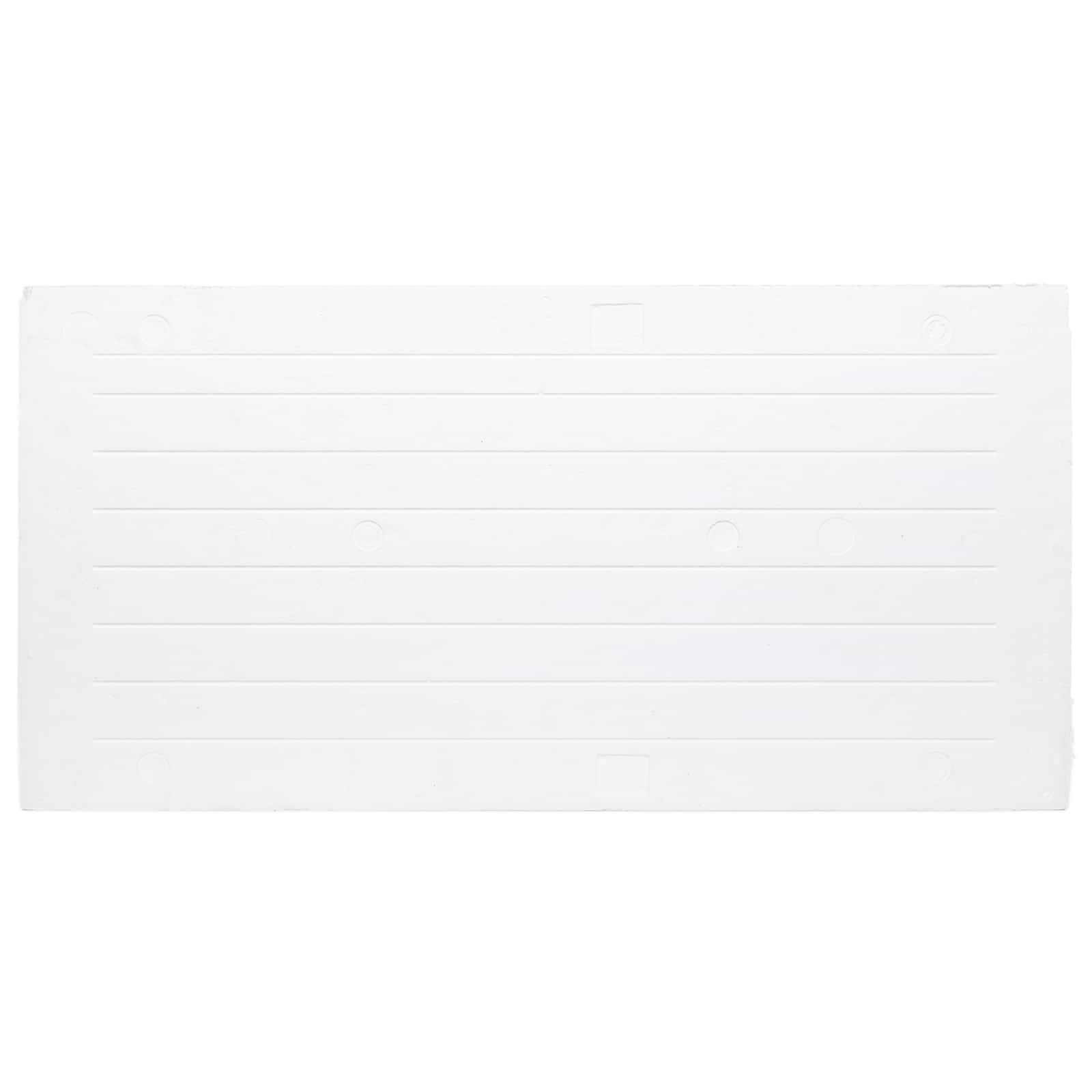 Wandpaneele 10 pcs Ziegel 100 x 50 cm EPS-Schaum