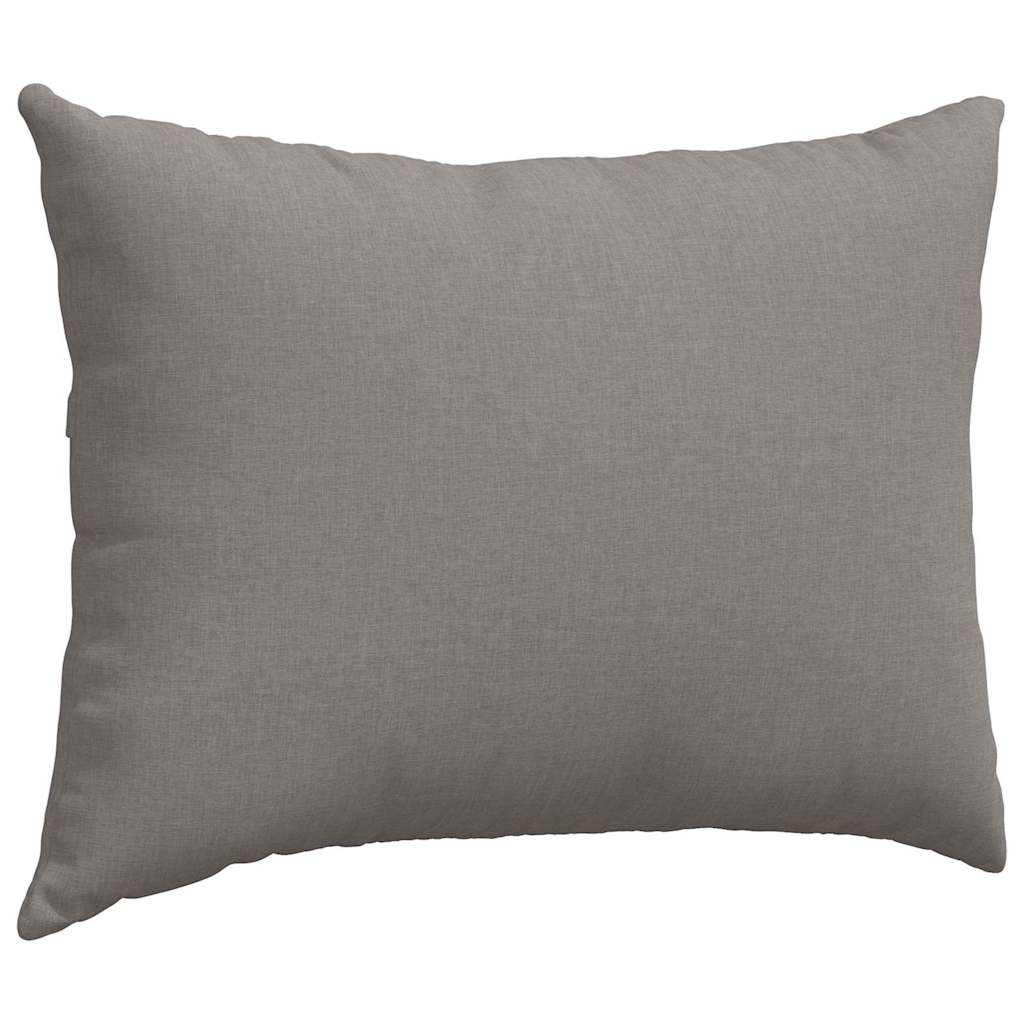 Sofakissen 2 pcs Hellgrau 50 x 30 cm Stoff