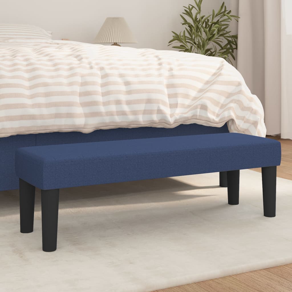 Sitzbank Hellgrau 70x30x30 cm Stoff