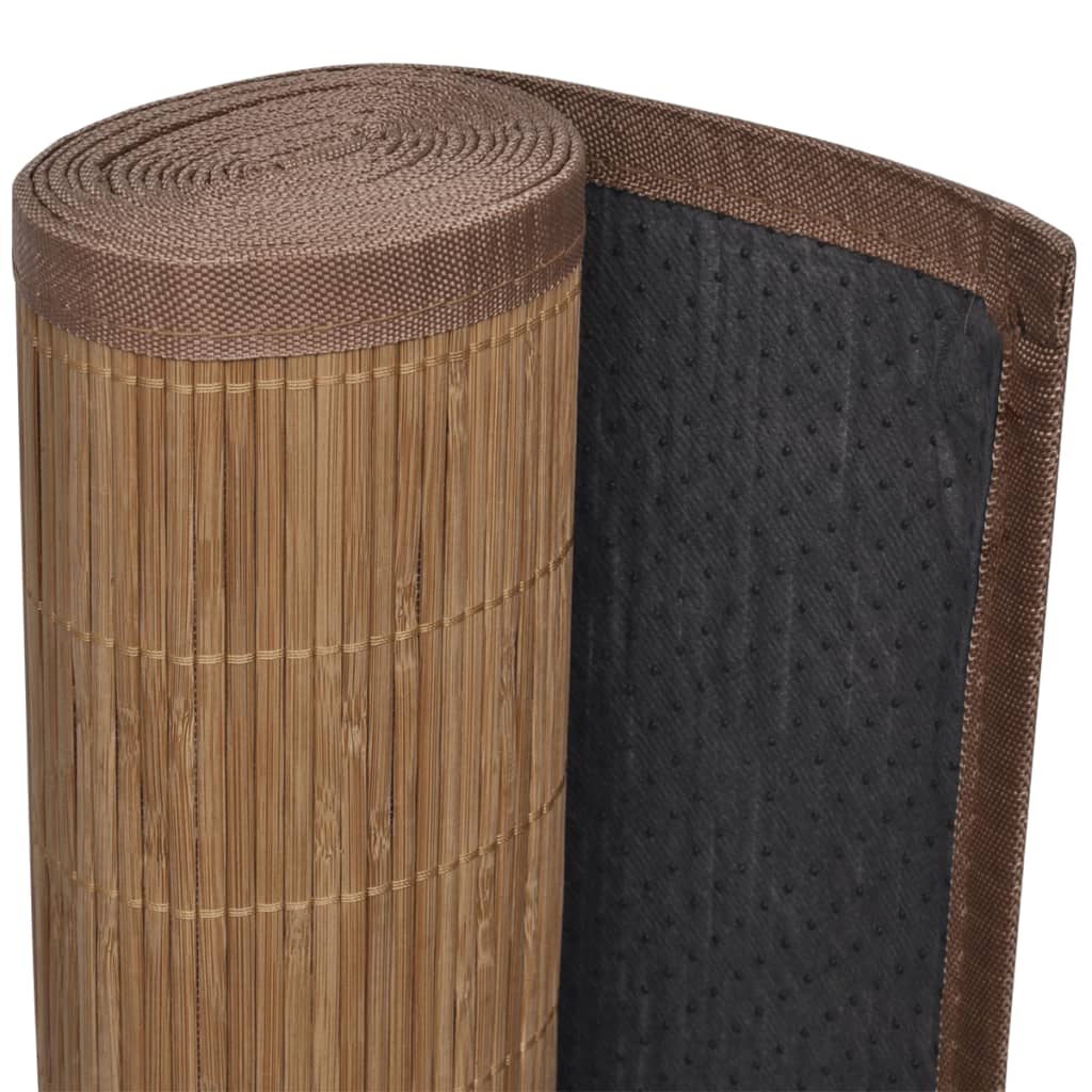 Teppich Bambus Natur Rechteckig 80x200 cm