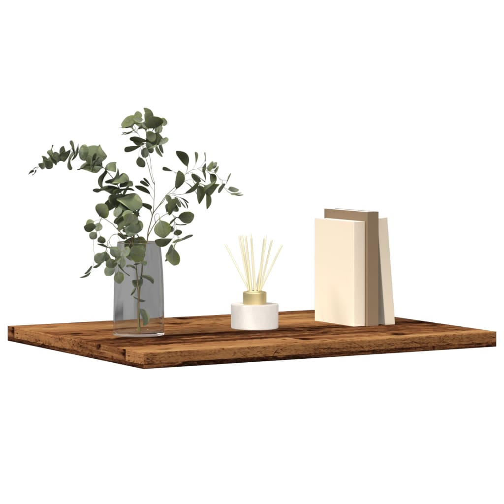 Bücherregal-Bretter 4 Stk. Weiß 40x10x1,5 cm Holzwerkstoff
