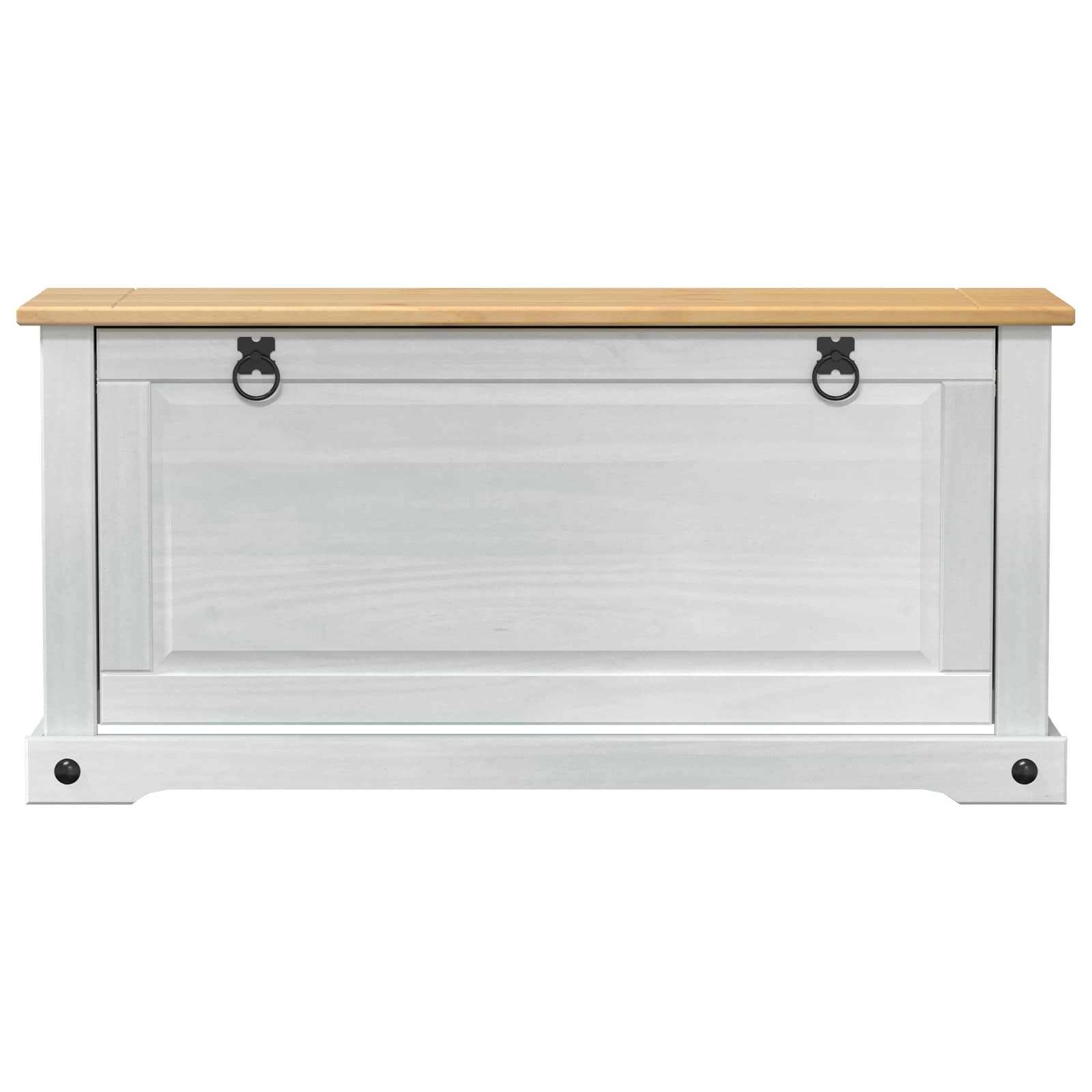 Schuhschrank Corona 99x32x47 cm Massivholz Kiefer