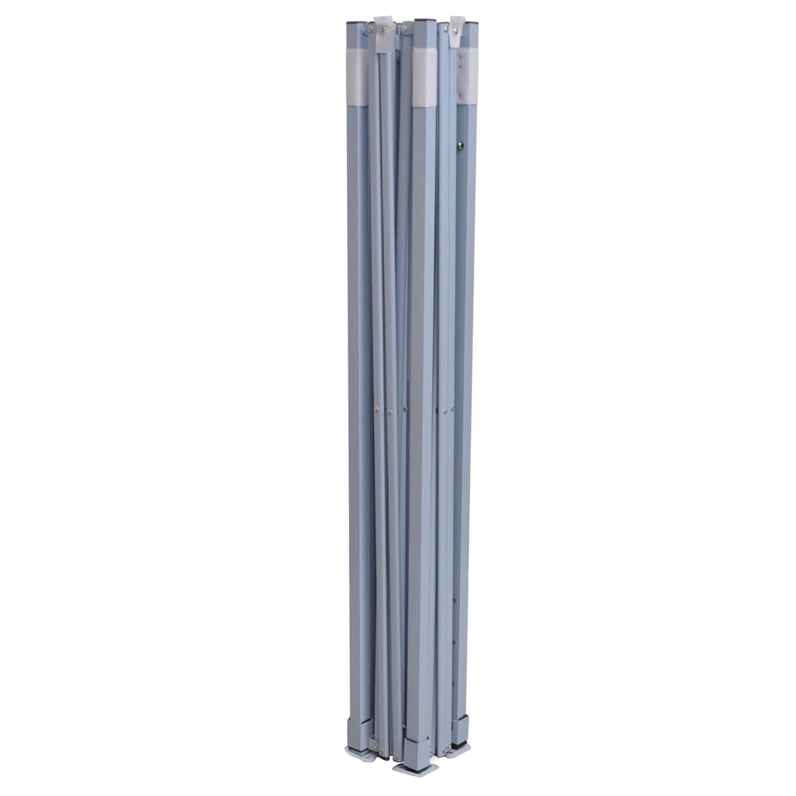 Partyzelt Faltbar Pop-Up Schwarz 292x292x315 cm