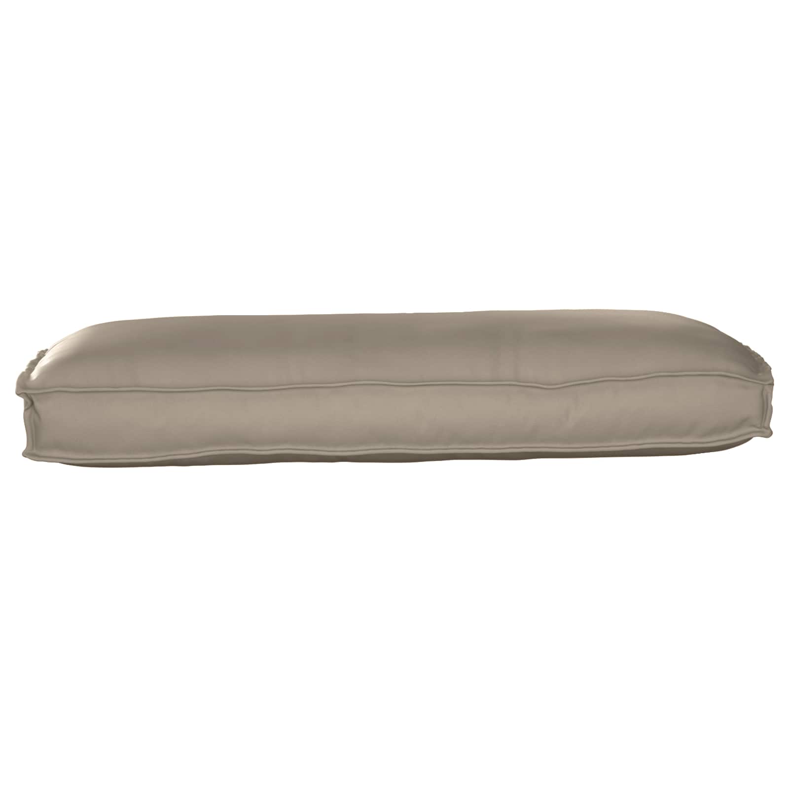 Kissen Anthrazit 120 x 50 x 12 cm Oxford-Stoff