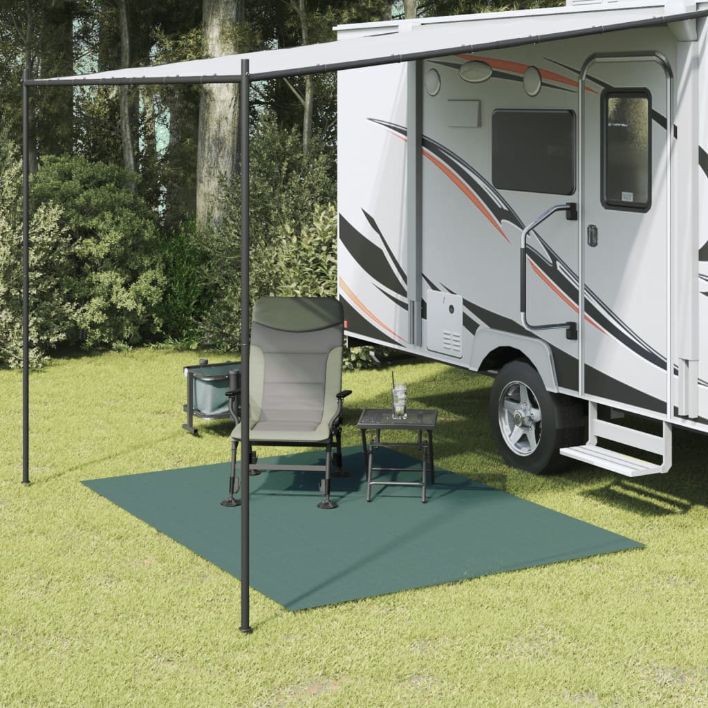 Zeltteppich Anthrazit 4x2 m