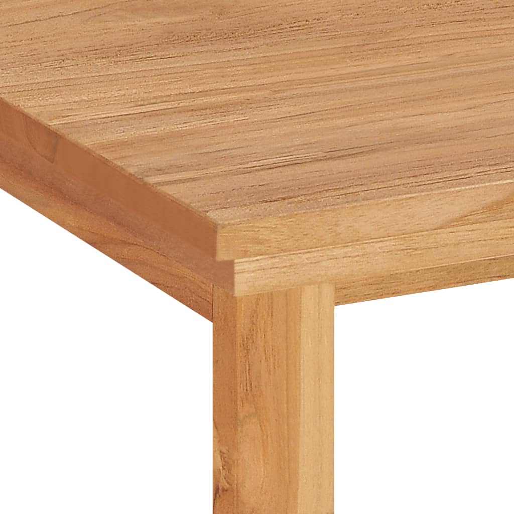 Schreibtisch 120x45x75 cm Massivholz Teak