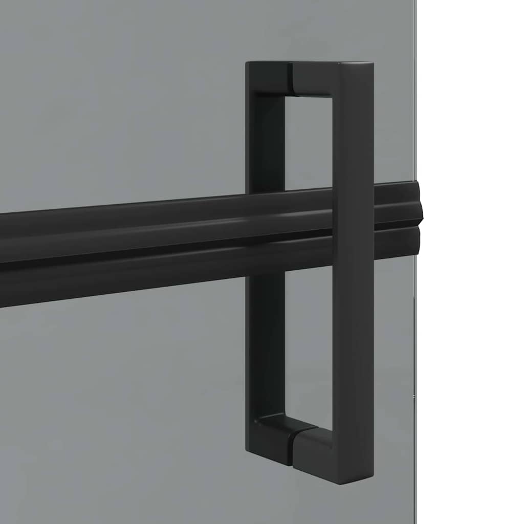 Faltbare begehbare Duschwand Transparentes ESG Glas 70x190 cm