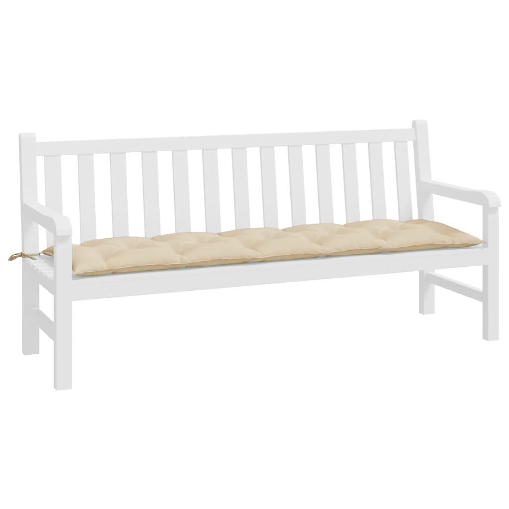 Gartenbank-Auflage Anthrazit 100x50x7 cm Oxford-Gewebe