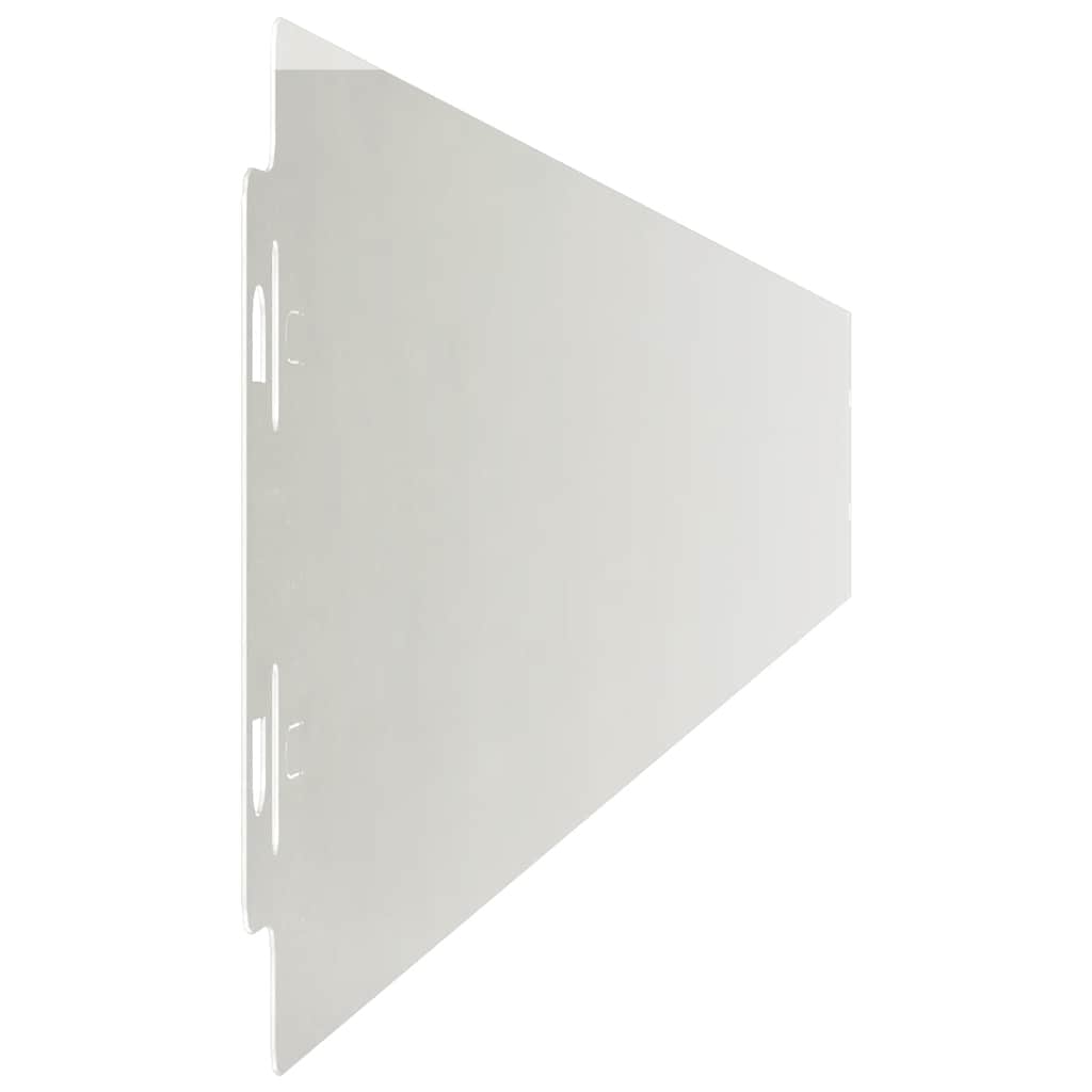 Raseneinfassung 10 pcs 10 x 103 cm Wetterfeststahl Rostig