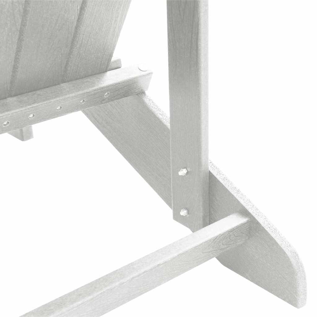 Gartenstuhl 2 pcs Weiß 82 x 74 x 92 cm Polyethylen