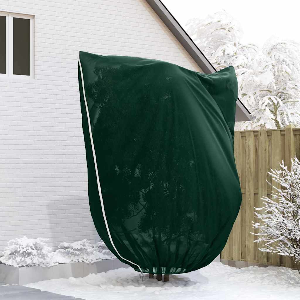 Wintervlies mit Reißverschluss 4 Stk. 70 g/m² 1x1,55 m