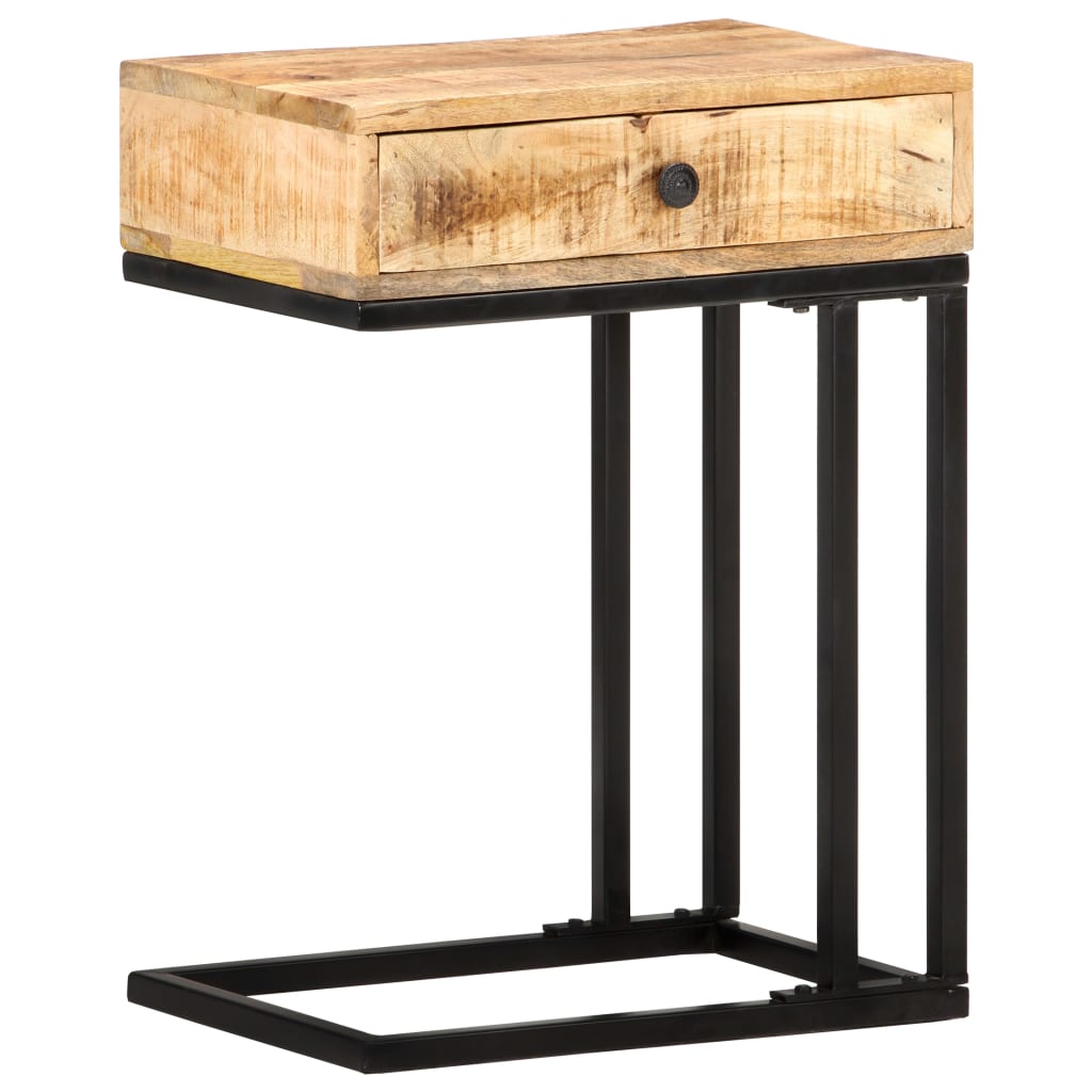 Beistelltisch U-Form 45x30x61 cm Akazie Massivholz