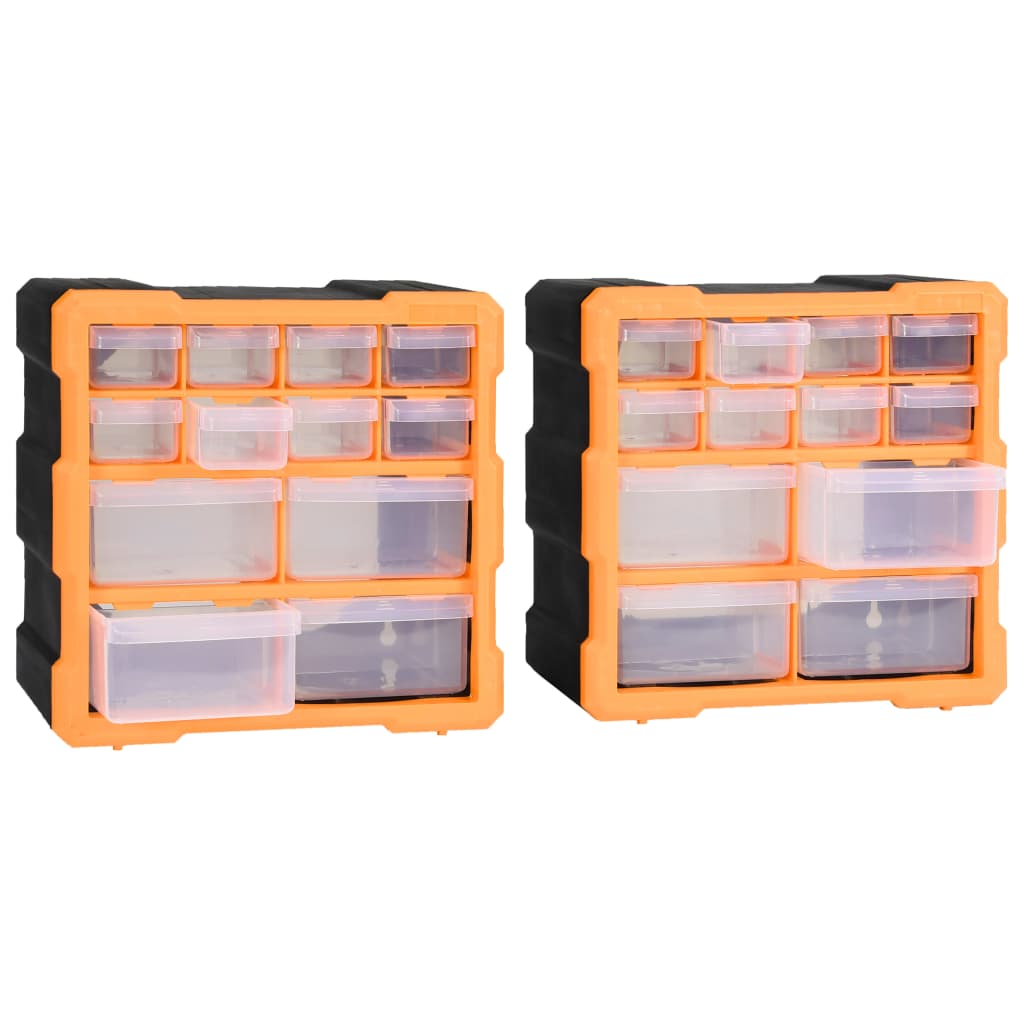 Multi-Schubladen-Organizer mit 64 Schubladen 52x16x37,5 cm