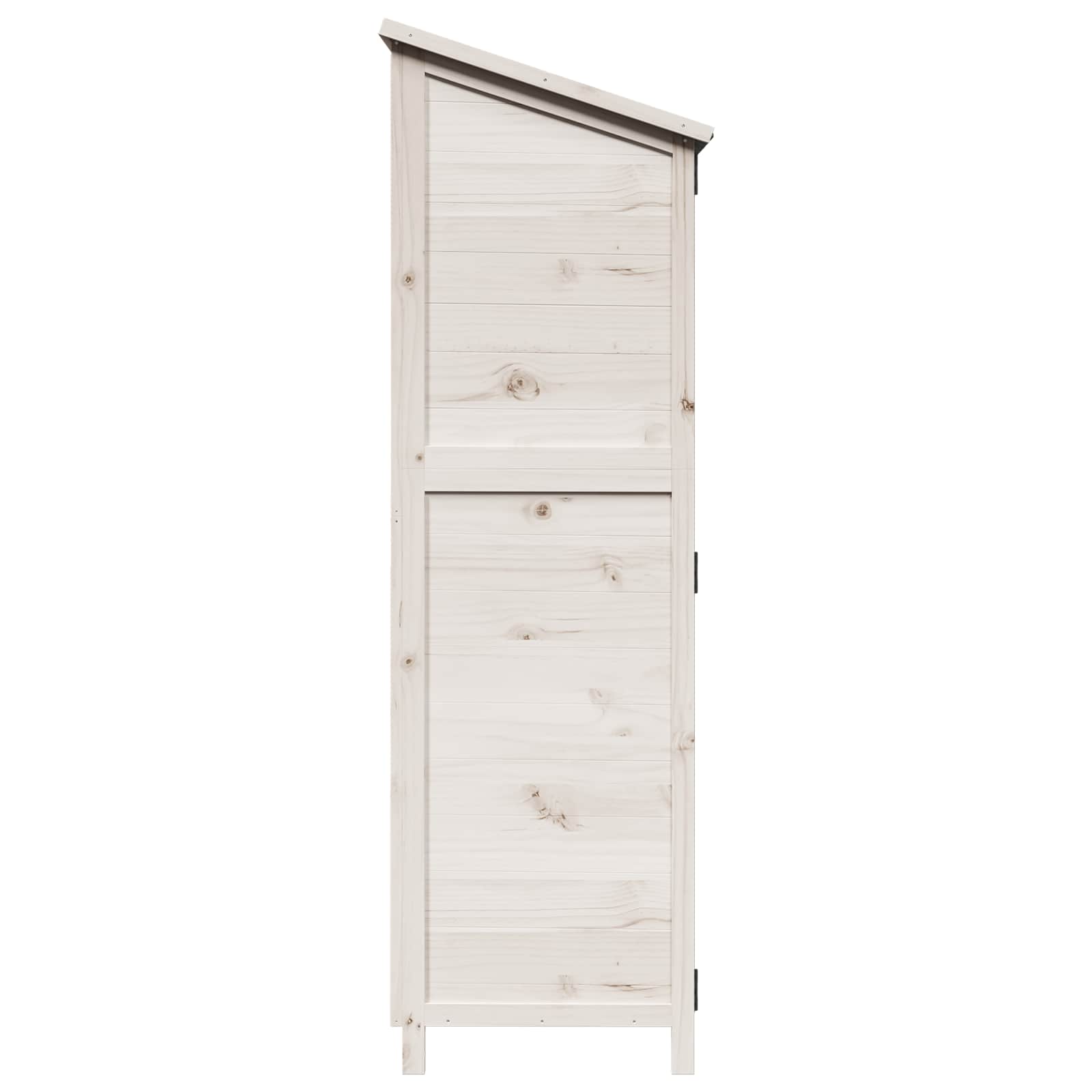 Gartenschuppen Natur 59 x 56 x 113,5 cm Massivholz aus Fichte