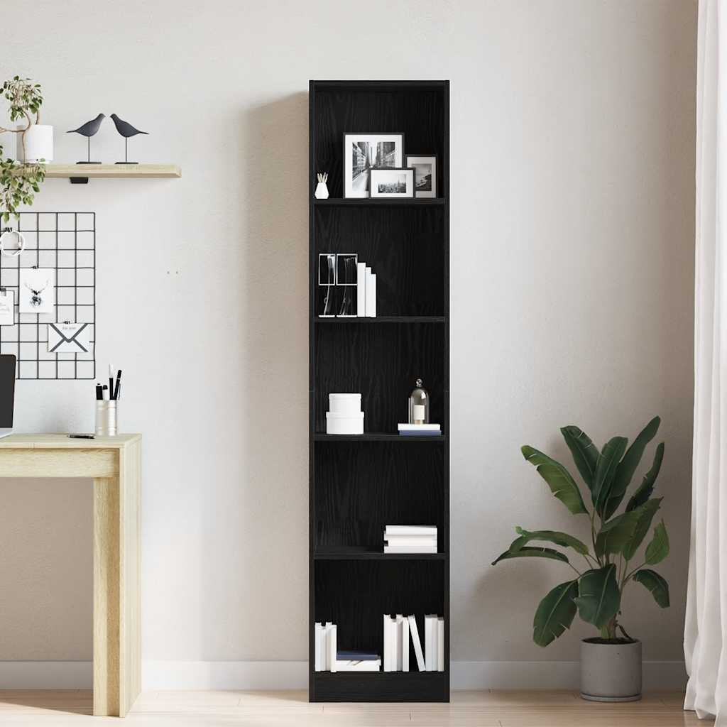 Bücherregal Weiß 40x24x75 cm Holzwerkstoff
