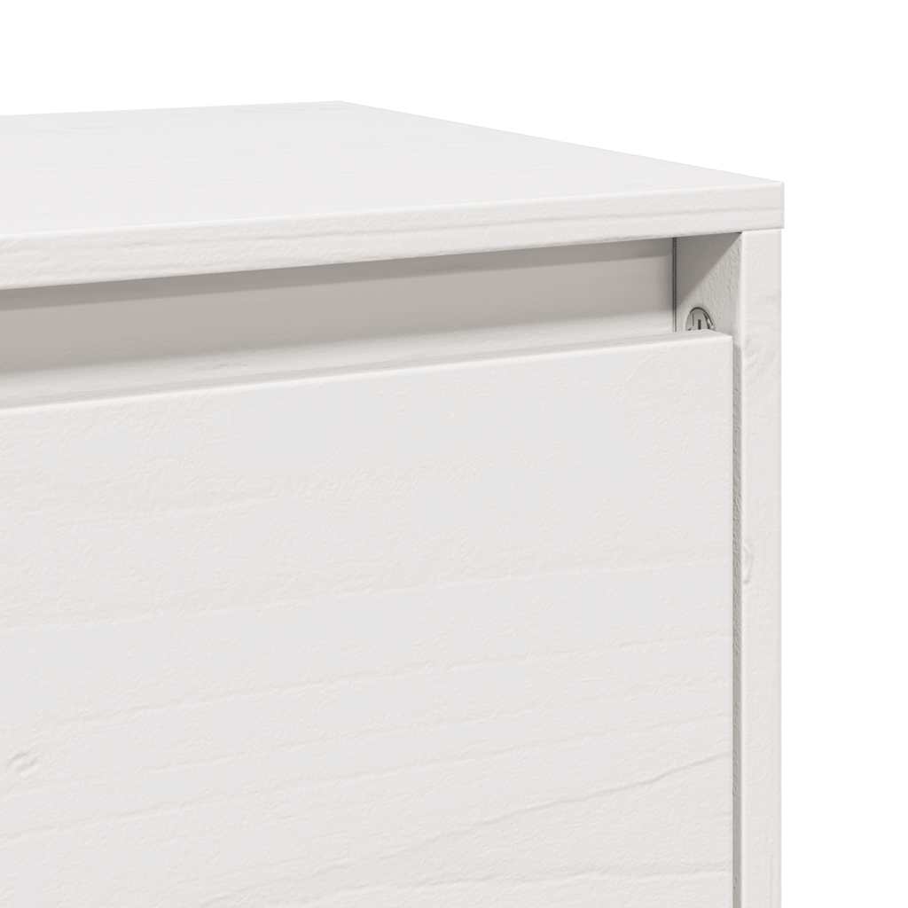 Wandschrank 100x30x35 cm Massivholz Kiefer