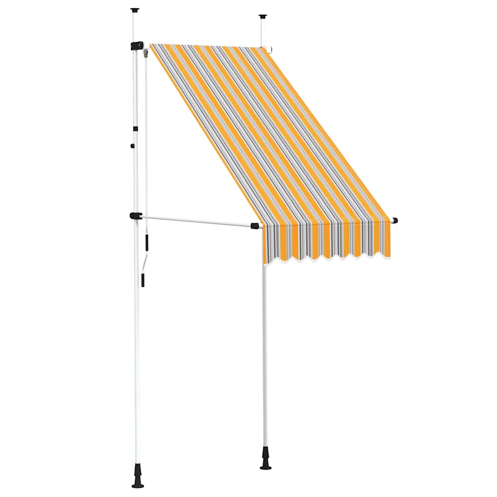 Einziehbare Markise Handbetrieben 150 cm Anthrazit