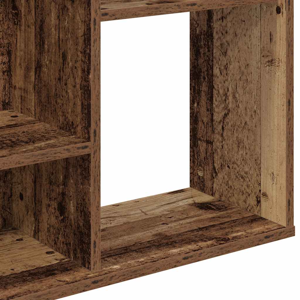Raumteiler/Bücherregal Weiß 100x24x140 cm Holzwerkstoff