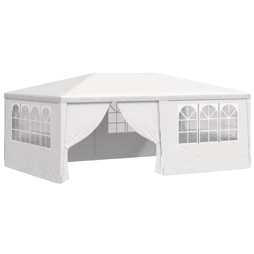 Party-Zelt Rot 200 x 200 x 240 cm PE und Stahl