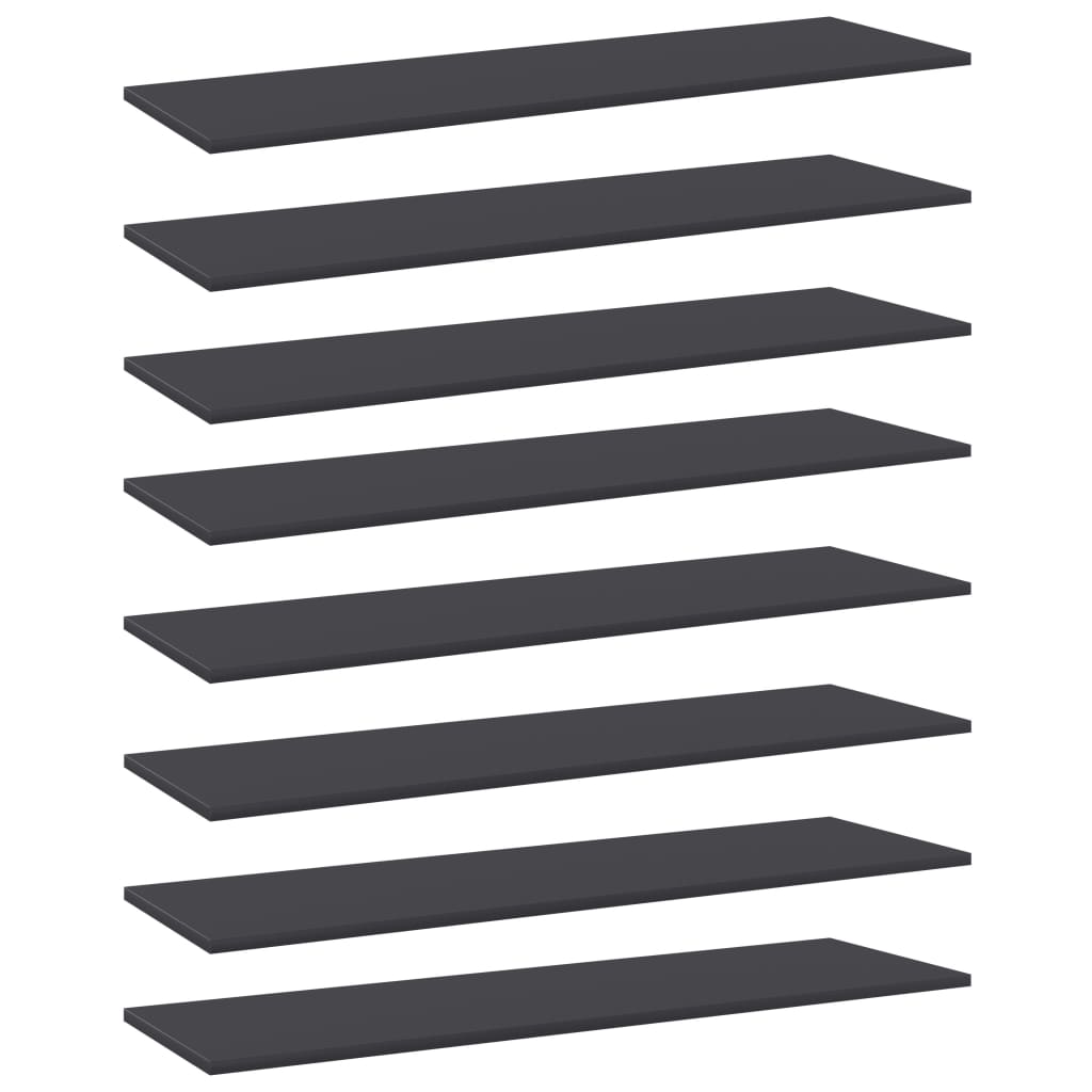 Bücherregal-Bretter 4 Stk. Weiß 40x10x1,5 cm Holzwerkstoff