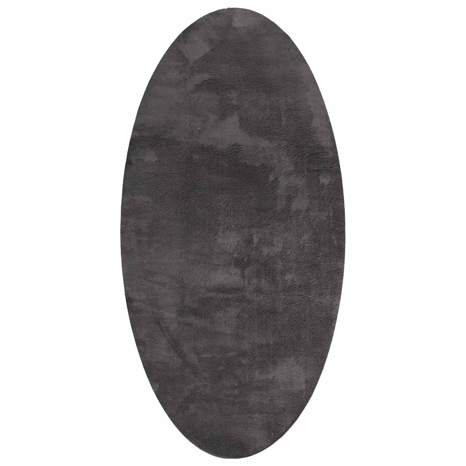 Bereichsteppiche HUARTE Anthrazit 100 x 200 cm 100 %Polyester