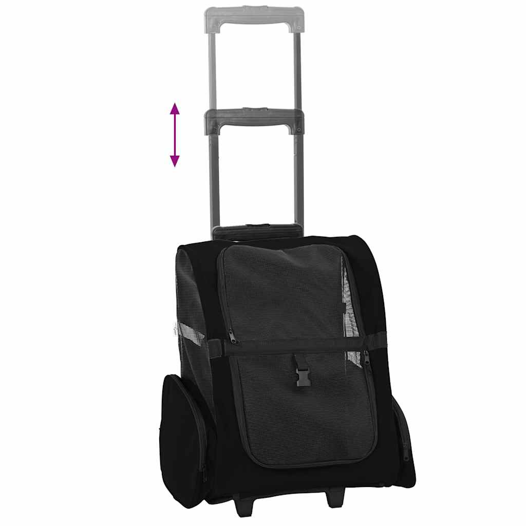 Trolley für Haustiere 3-in-1 Faltbar Beige