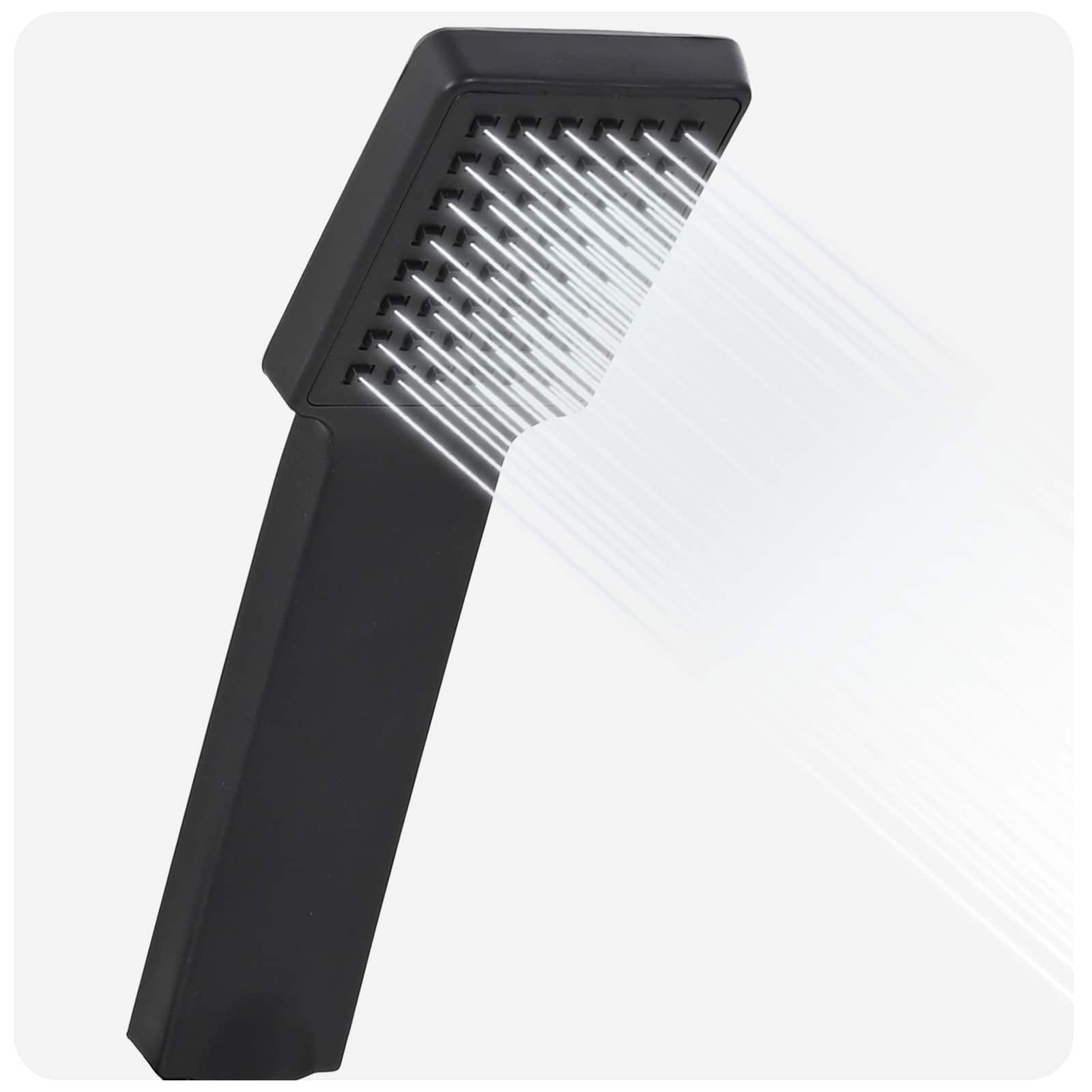 Duschkopfset Chrom 150 cm Edelstahl