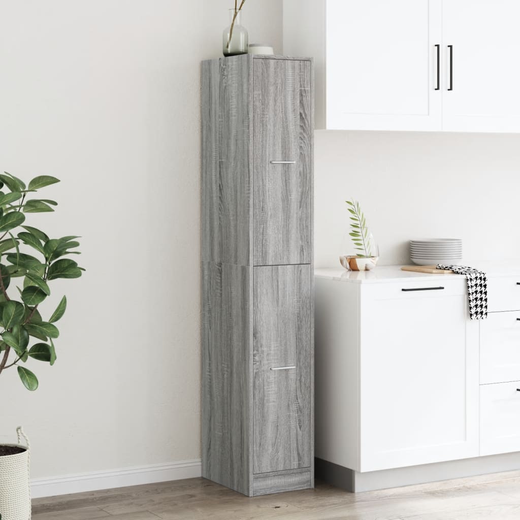 Apothekerschrank Weiß 30 x 41 x 174,5 cm Holzwerkstoff