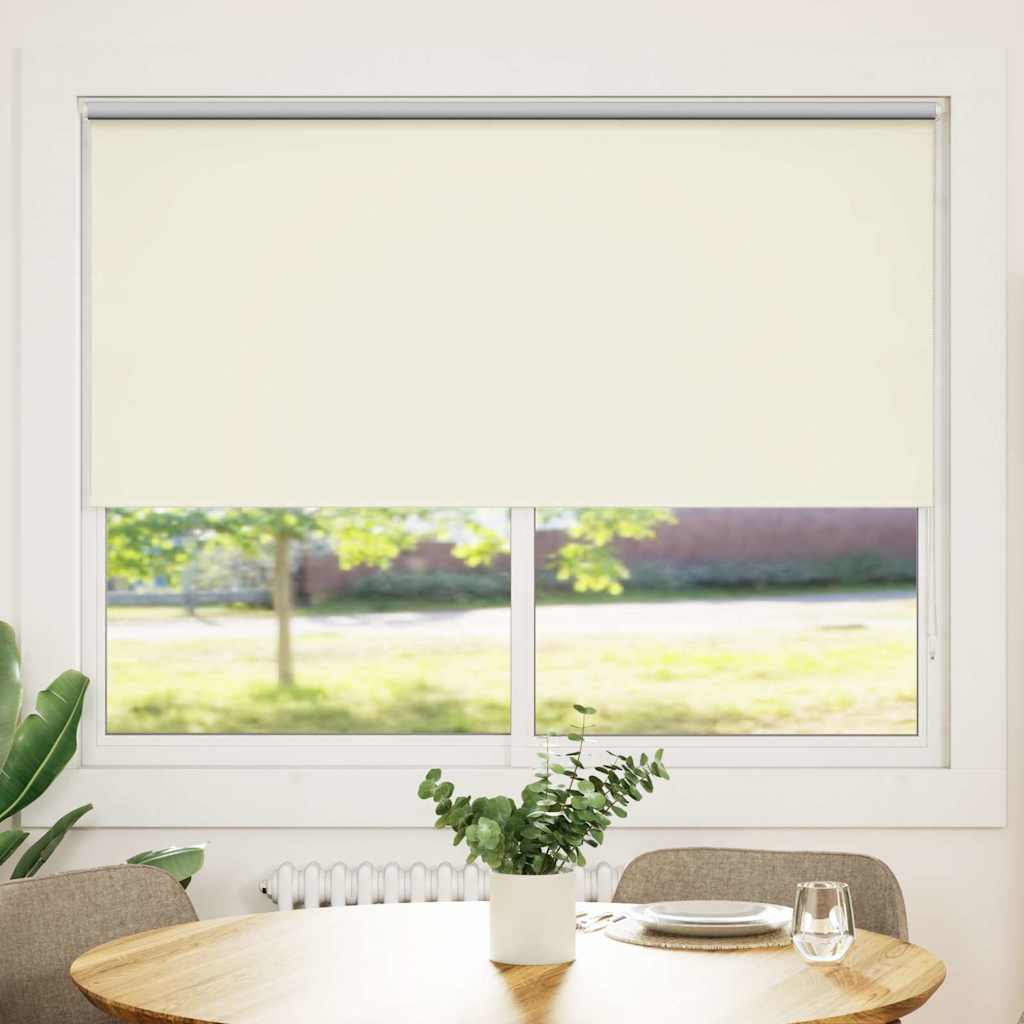 Verdunkelungsrollo 84,4 x 175 cm, Stoffbreite 80 cm, Weiß