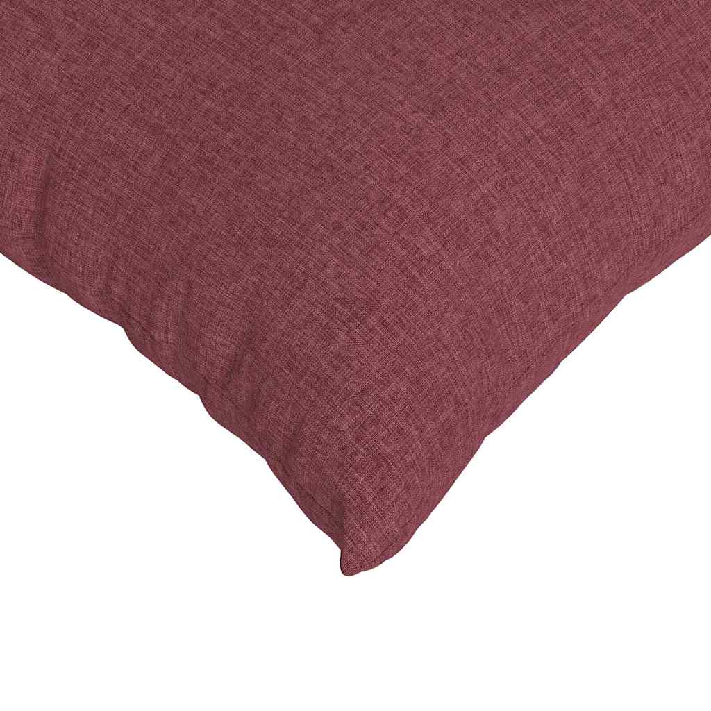 Sofakissen 2 pcs Hellgrau 50 x 30 cm Stoff