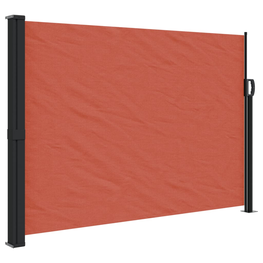 Seitenmarkise Ausziehbar Schwarz 100x300 cm