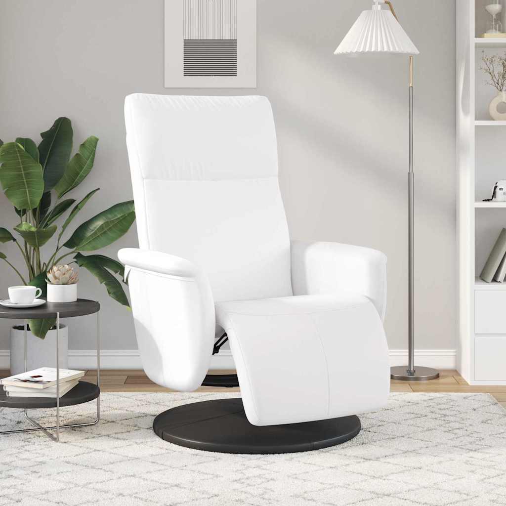 Massage Relaxsessel Schwarz Kunstleder