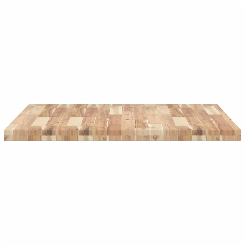 Tischplatte Rund Ø40x2 cm Massivholz Akazie