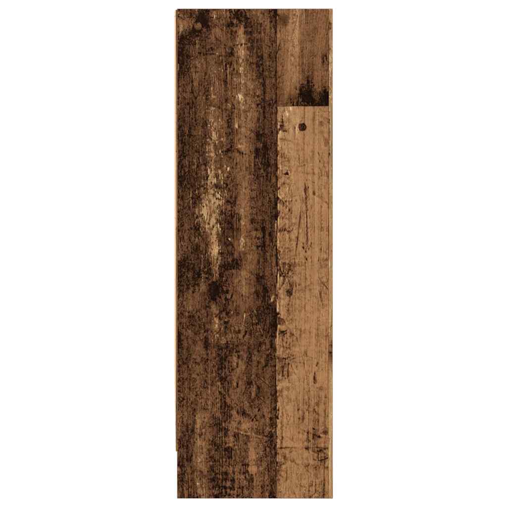 Bücherregal Weiß 40x24x75 cm Holzwerkstoff