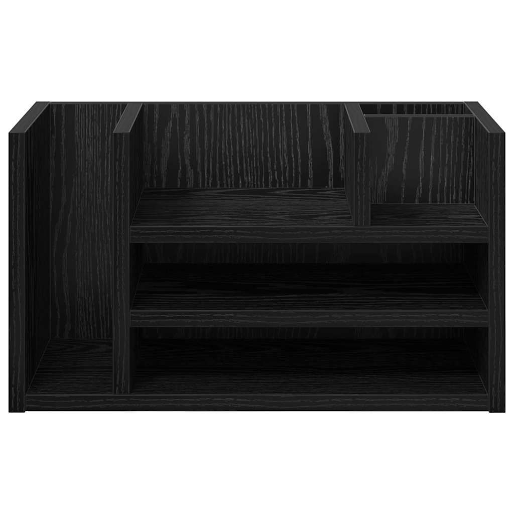 Schreibtisch-Organizer Weiß 44,5x24x25 cm Holzwerkstoff