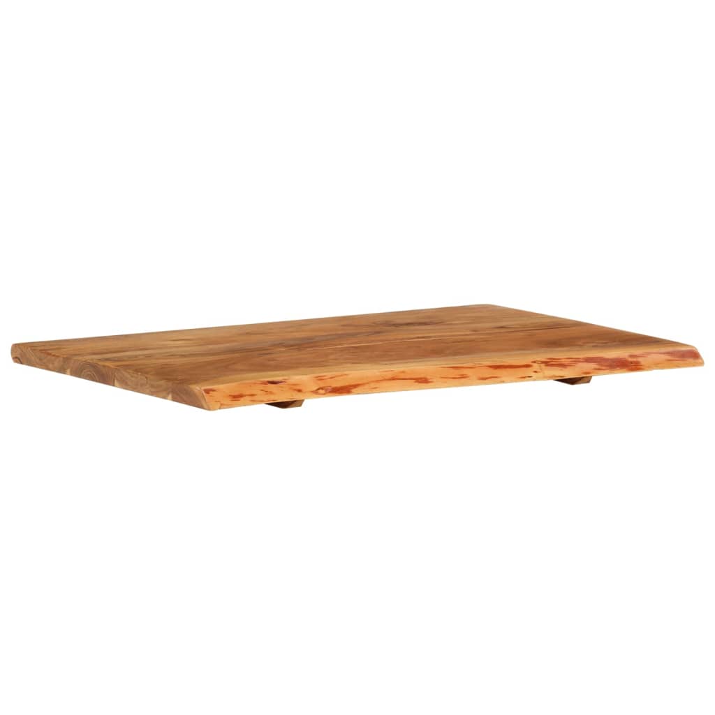 Badezimmer-Waschtischplatte Massivholz Akazie 100x52x2,5 cm