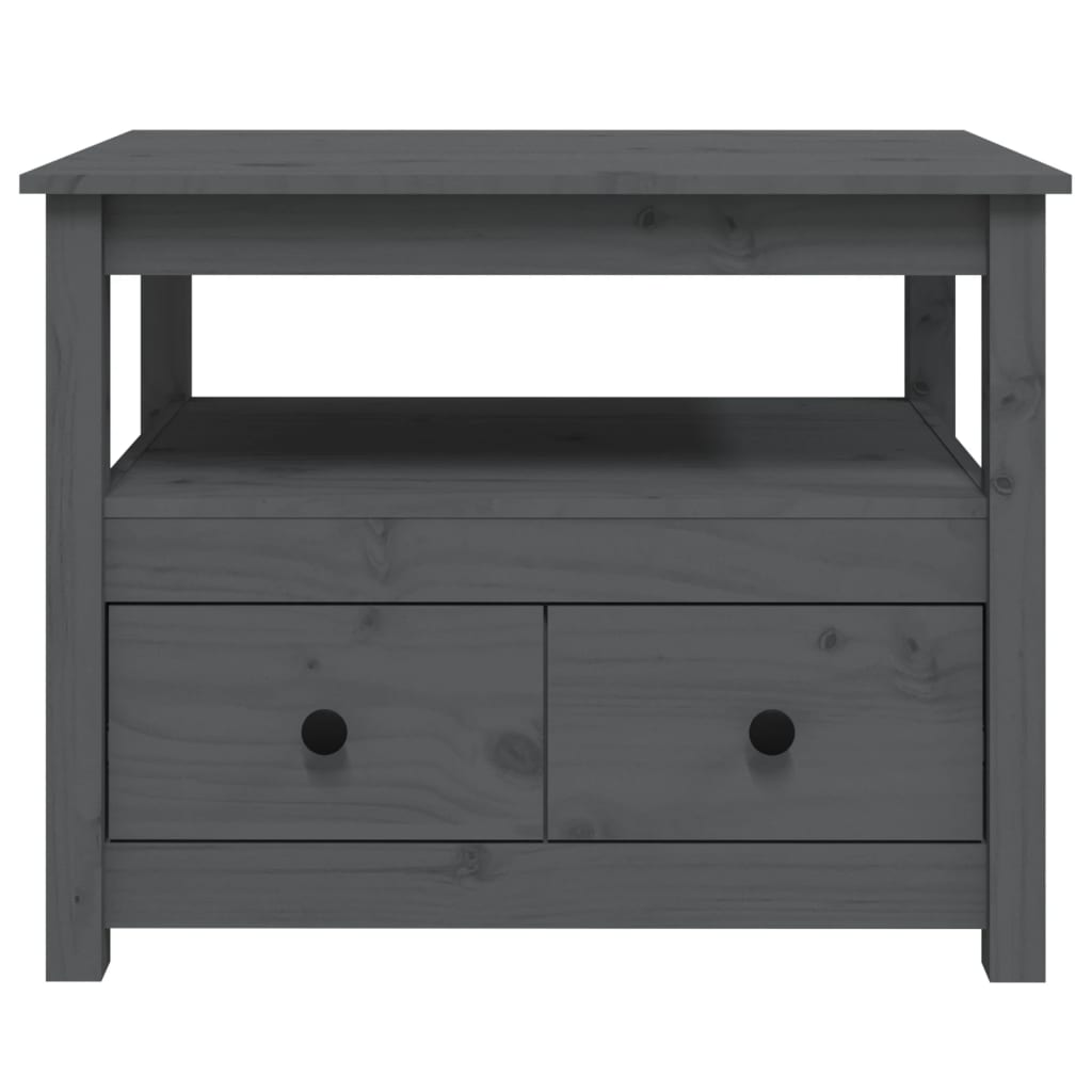 Couchtisch 71x49x55 cm Massivholz Kiefer