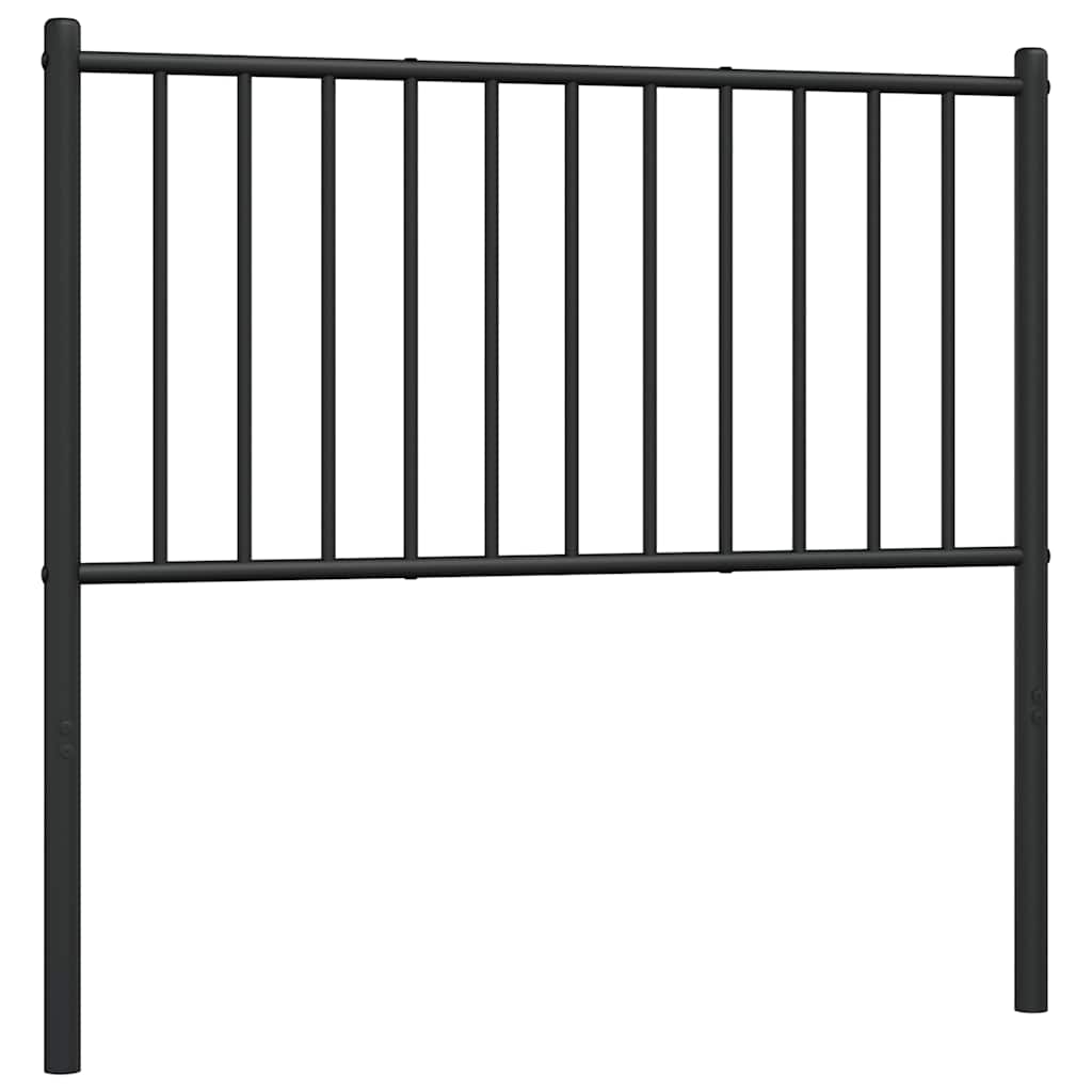 Ersatz-Kopfteil Metall Schwarz 75 cm