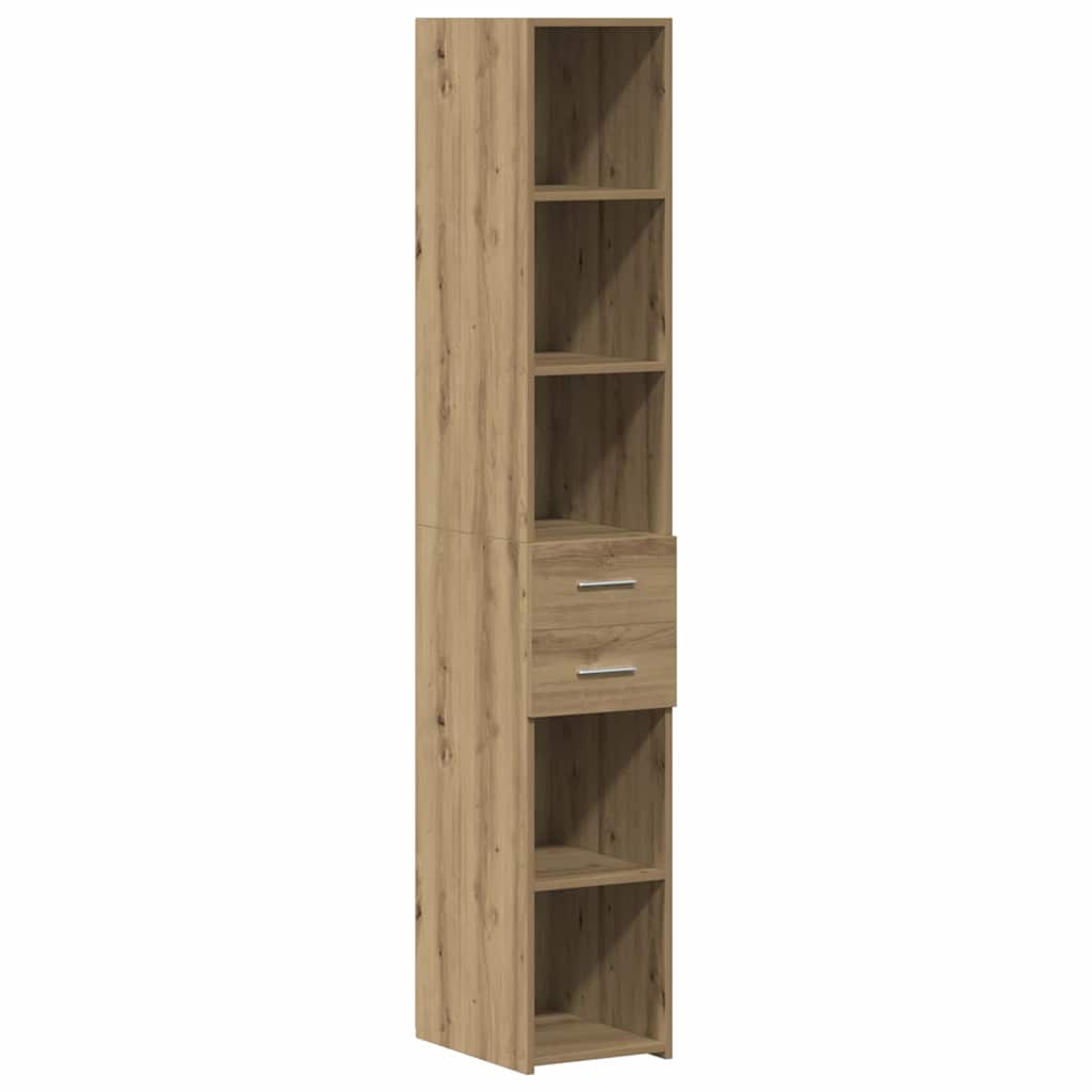 Aufbewahrungsschrank 2 pcs Altholz 30 x 42,5 x 225 cm